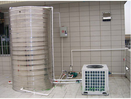 空气能热水器工程案例: